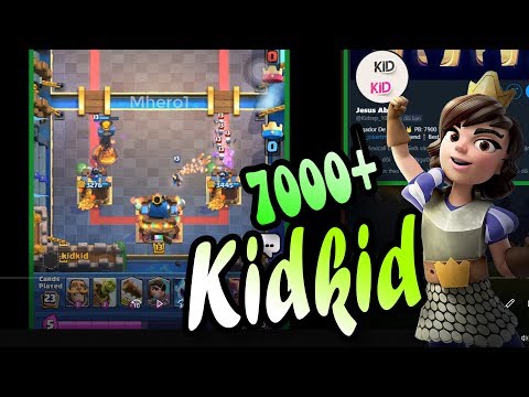 🔥KIDKID 👈 LogBait Classic 👈How to WIN AllDECKs - Clash Royale