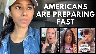 Americans Can See What's Happening and They're Getting Prepared