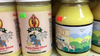 Shopping at our local Indian market.