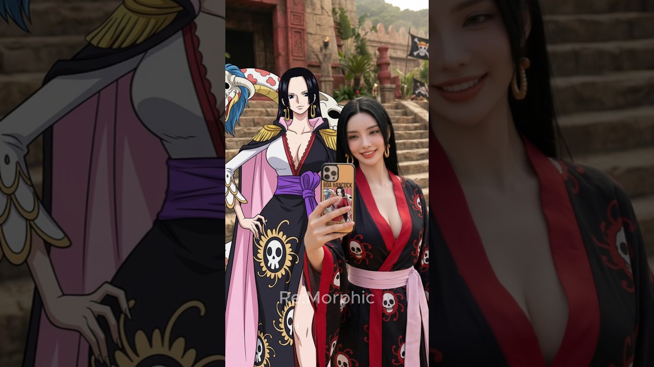 [One-Piece]원피스 칠무해 실사화 촬영현장! 애니메이션, 실사 셀카 모음/ One-Piece Seven-Warloads Live Action Filming Set!