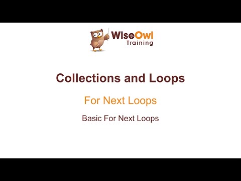 Excel VBA Online Course - 6.2.1 Basic For Next Loops