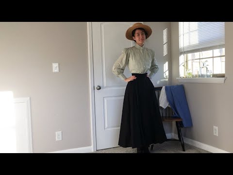 Getting Dressed in Edwardian Working Class Clothes