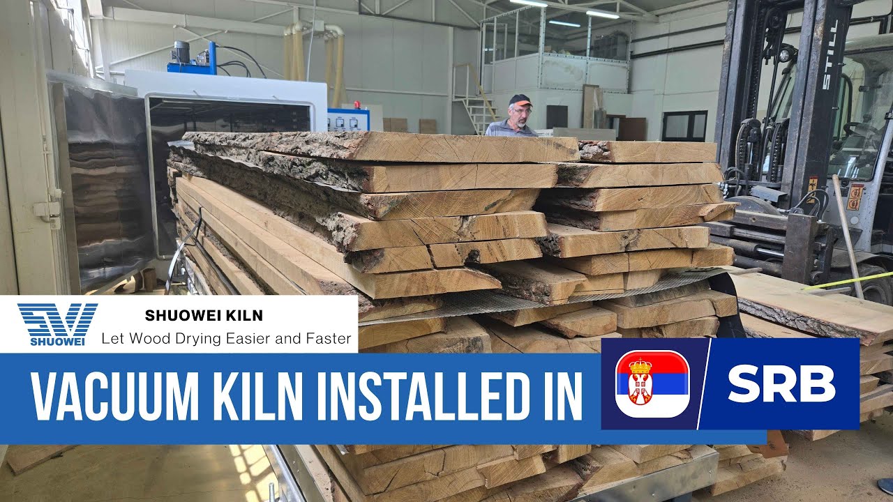 Dry 65% MC Oak to 6% in 12 Days | HF Vacuum Kiln Installed in Serbia