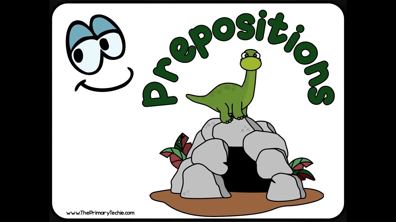 Brontosaurus Prepositions - Dinosaurs