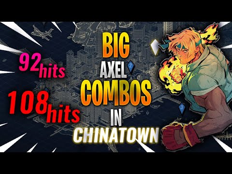 Streets of Rage 4 - Big 108 Hit AXEL Combo Stage 6 | PC