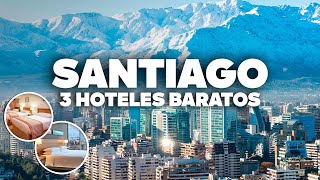 3 HOTELES BUENOS Y BARATOS EN SANTIAGO! Bien ubicados y cerca de todo!