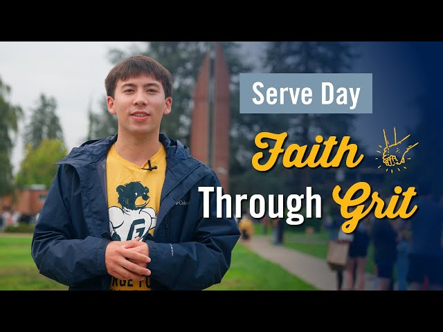 Watch video: Serve Day at George Fox University