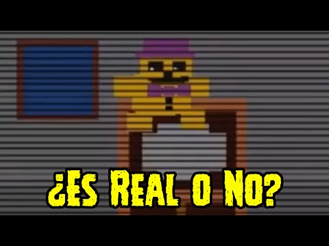 ¿El Muñeco De Fredbear No Es Real En El Minigame De Five Nights At Freddy's 4? | Teoria