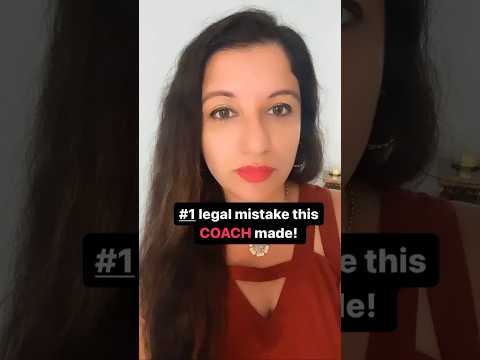 #1 Legal Mistake This Coach Made (Coaching Mistakes to Avoid)
