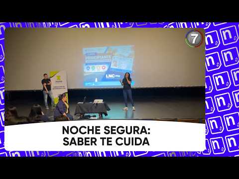 Noche segura: saber te cuida, en Zapala