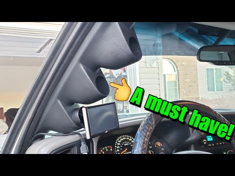 Duramax autometer triple pillar gauge pod