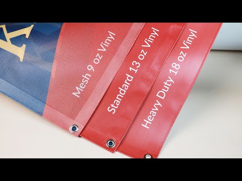 An Easy Guide to Choosing the Right Vinyl Banner Material and Banner Size