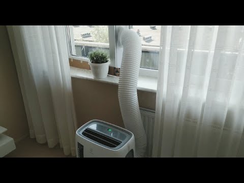 Мобильный кондиционер. Температурный тест . Electrolux EACM-09 CL/N6 #жарко #лето2021 #комфорт