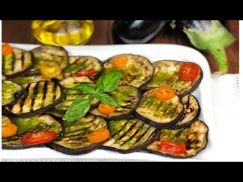 MELANZANE GRIGLIATE GUSTOSISSIME CON SALSA VERDE ricetta facile