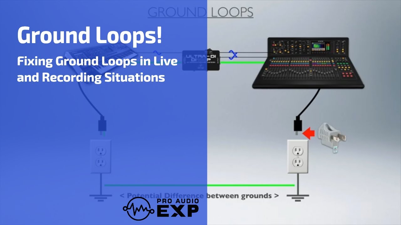 Understanding and Fixing Ground Loops in Live Sound