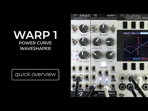 WARP 1 | Power Curve Waveshaper | Quick Overview