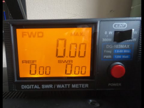 K.P.O. LATEST DG-103 MAX 1200 WATT SSB, DIGITAL SWR POWER METRE, FIRST IMPRESSIONS 🤔🤔