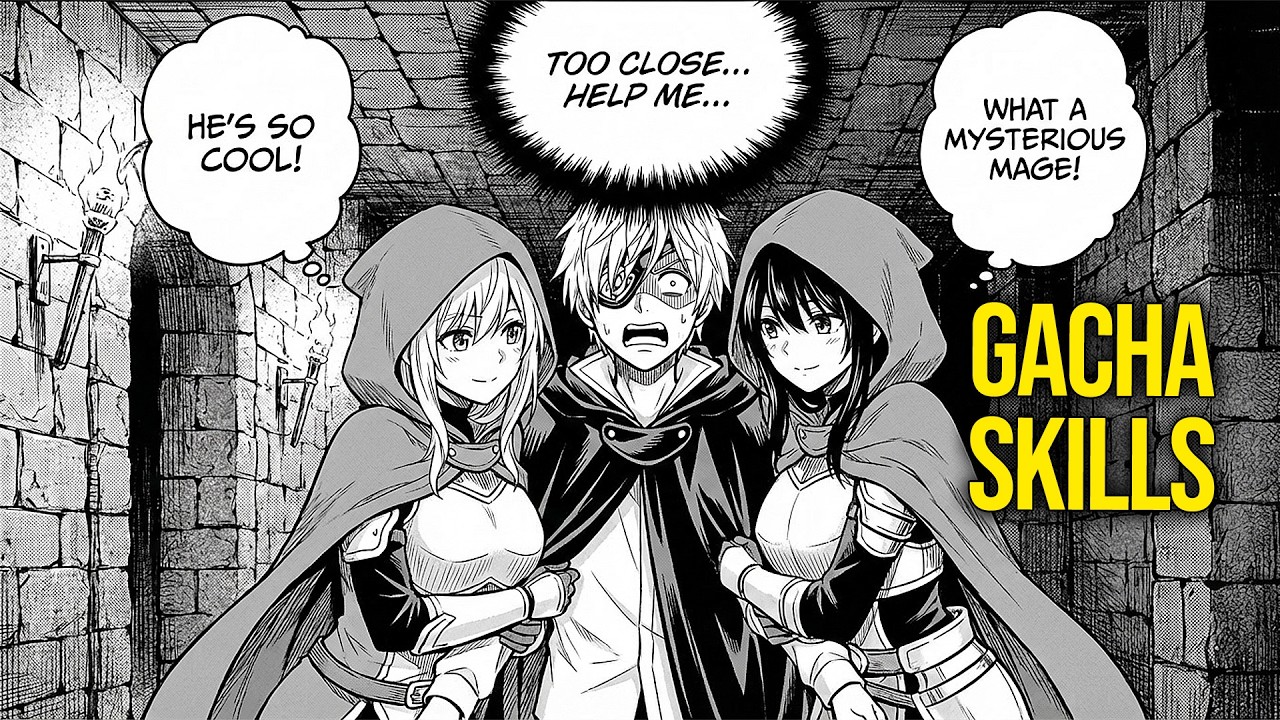 ISEKAI'D With SOCIAL ANXIETY, He Uses A "GACHA" Cheat Skill To Become An S-RANK Lone Wolf | MANGA