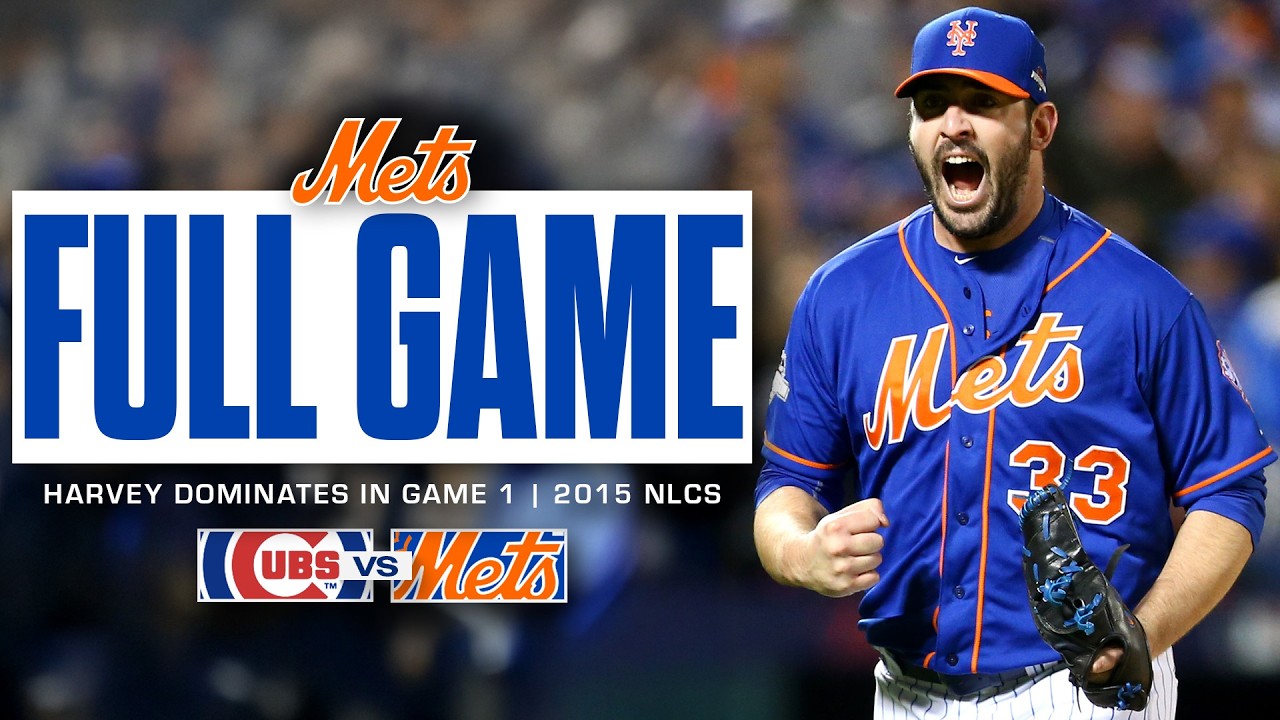 Matt Harvey DOMINATES in 2015 NLCS Game 1 | FULL GAME