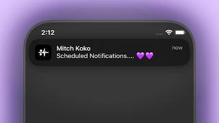 Download the video "⌚️📱 Scheduled Notifications • Flutter Tutorial"
