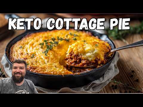 This Keto Shepards Pie recipe is super easy and delicious! Must Try