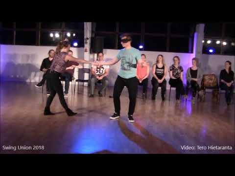 Ville Immonen & Jennie Davidsson , Jack & Jill (fun) Swing Union 2018, Tampere, Finland