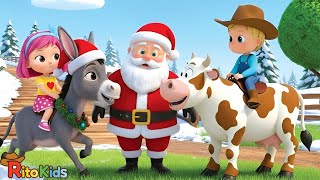 Natal, Natal Doce Natal 🎄 | Canções de Natal na Fazenda | Papai Noel e Amigos