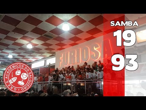 Bateria Salgueiro 1993 - Samba ao vivo - Apoteose Visita Quadra