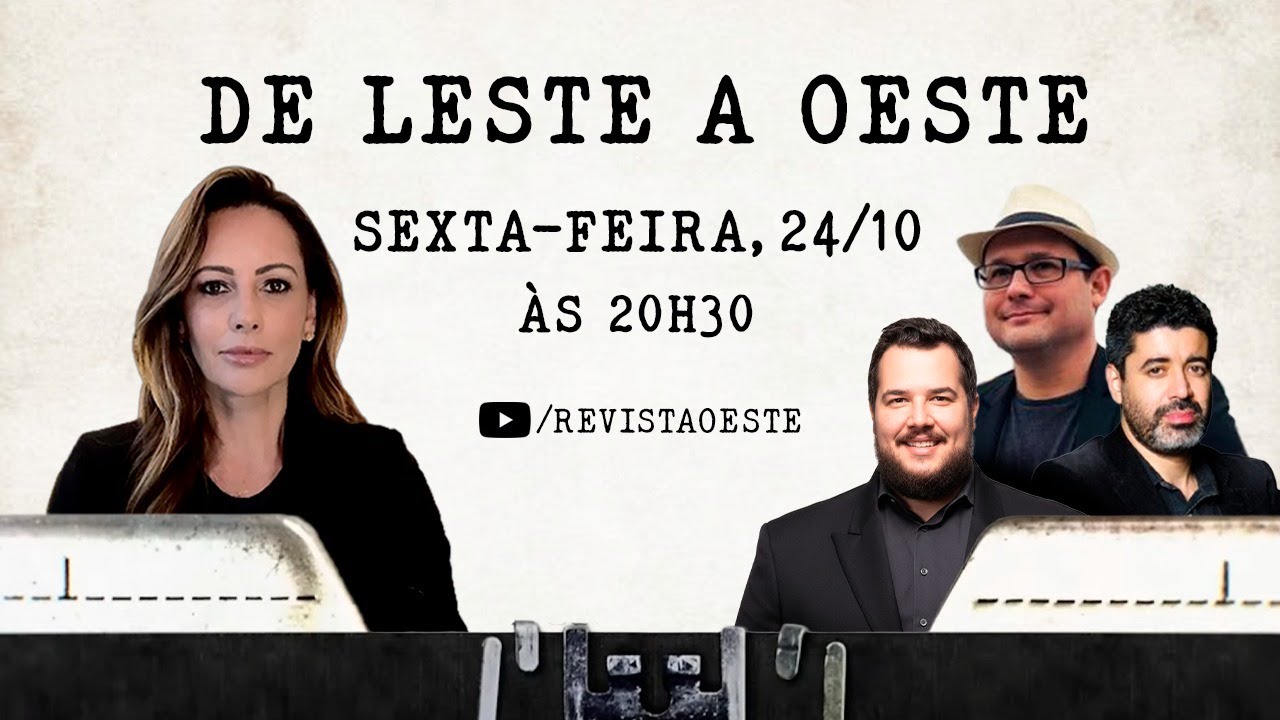 DE LESTE A OESTE, com Ana Paula Henkel | 24/10/25, às 20h30