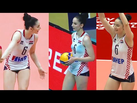 Klara Perić  Croatia Women's Volleyball Beautiful