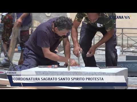 2021-06-19 FIRENZE - CORDONATURA SAGRATO SANTO SPIRITO PROTESTA