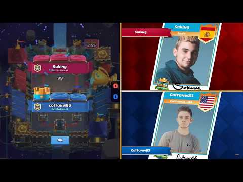 Coltonw83 VS Soking | 2017 Clash Royale CCGS Invitational Tournament