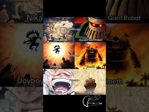 GOD NIKA VS JOY BOY VS LUFFY #onepiece #nika#joyboy #luffy