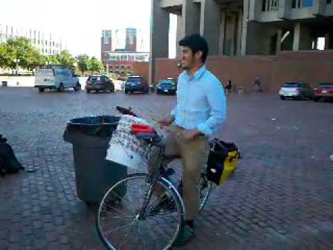 Drum Biking and Dancing at Boston Bike Friday  6/15
