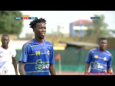 OUEDRAOGO CHEICK OMAR EN ACTION AVEC LE SPORTING CLUB DE GAGNOA