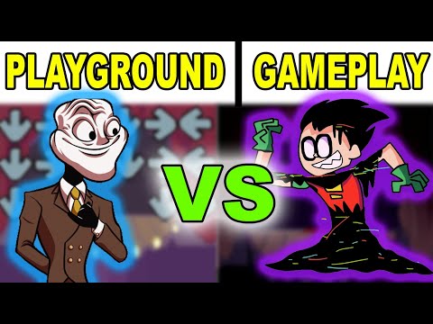 FNF Character Test | Playground Vs Gameplay | Mr.Trololo