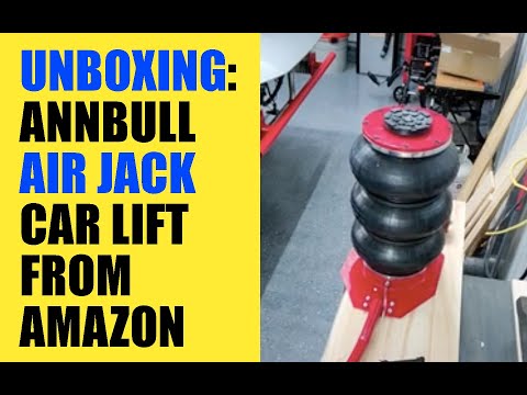 Anbull Portable 3 Ton Pneumatic Jack Unboxing | Air Bag Jack for Car Lift and Repairs from Amazon