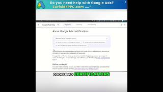 Google Ads Certifications: Partner vs Premier Explained #shorts