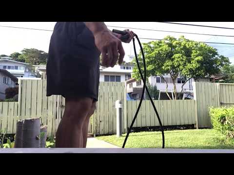 Home Workout in Hawaii - Jumping Rope