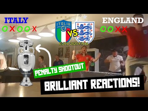 England vs Italy | CRAZY England Fans Reaction! | Penalty Shootout | EURO 2020 FINAL