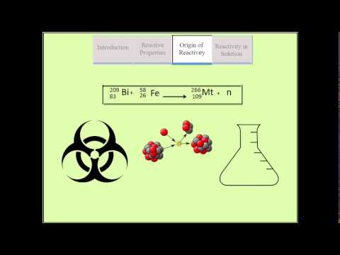 ChemWiki Elemental Minute: Meitnerium (Chemical Properties)
