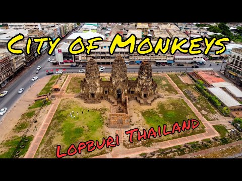 Explorando a famosa cidade dos macacos em Lopburi, Tailândia