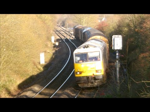 (HD) Tata Tug 60099 6V75 Dee Marsh - Margam, Burcott, 17/12/2013