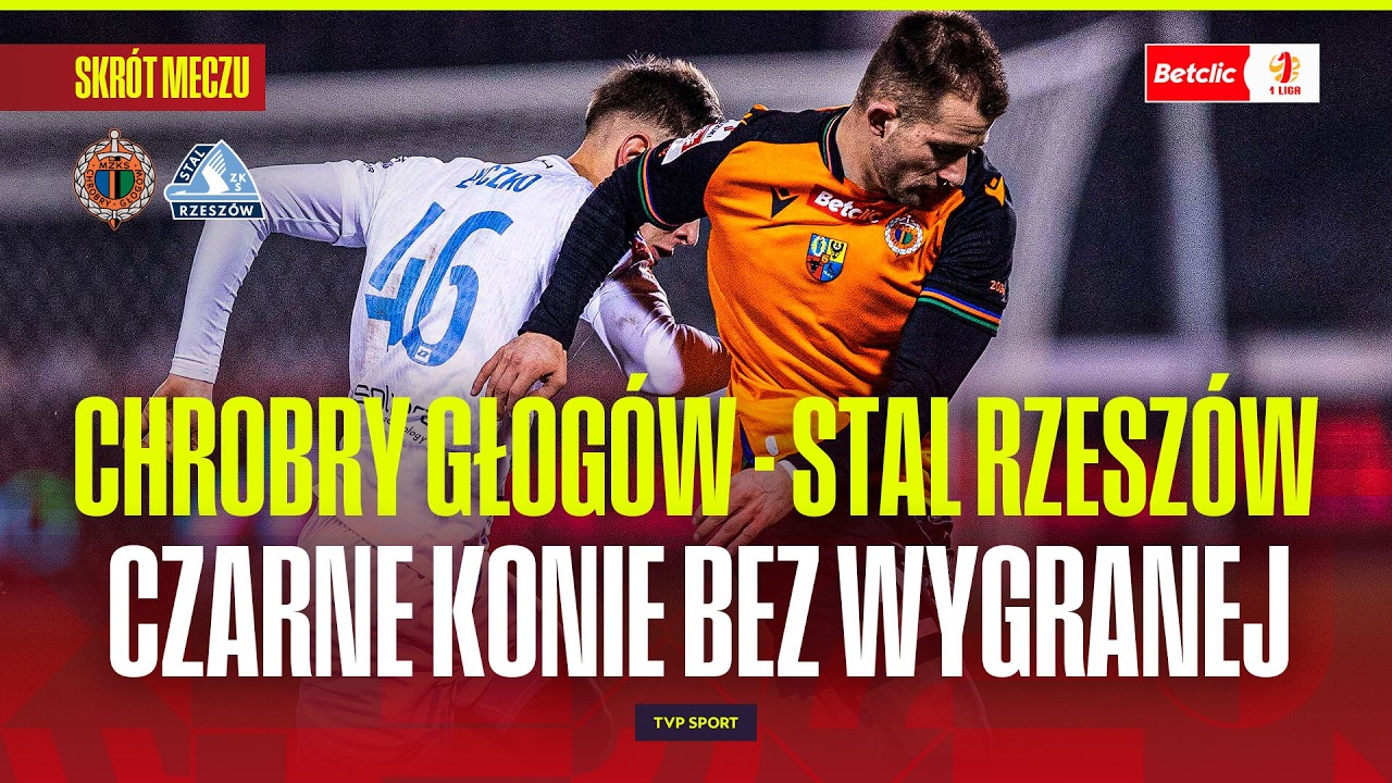 Chrobry Głogów vs Stal Rzeszów Highlights