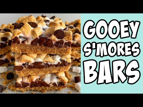 , title : 'Gooey S'mores Bars! Recipe #Shorts'