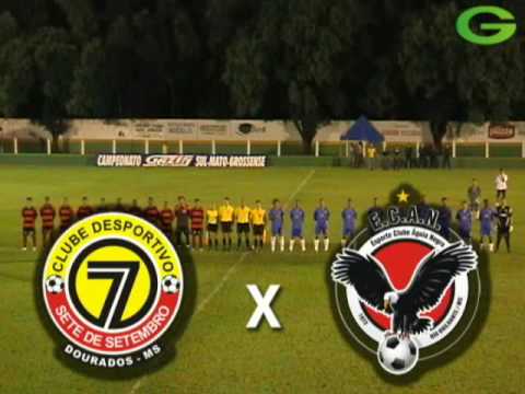 Os gols de Sete 1 x 4 Águia Negra pelo Campeonato Estadual Série A 2010