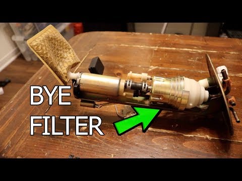 2005 Subaru Forester XT fuel filter relocation and Walbro 255lph install