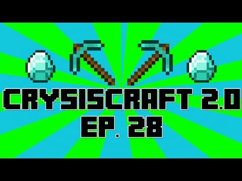 WE FINISHED THE NETHER PORTAL!! Pt. 2 - CrysisCraft Ep. 28