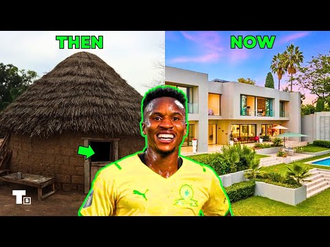 Top 10 Footballers Houses  - Zwane, Lorch, Du Preez | Then and Now