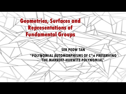 “POLYNOMIAL AUTOMORPHISMS OF C^n PRESERVING THE MARKOFF-HURWITZ POLYNOMIAL”--Ser Peow Tan